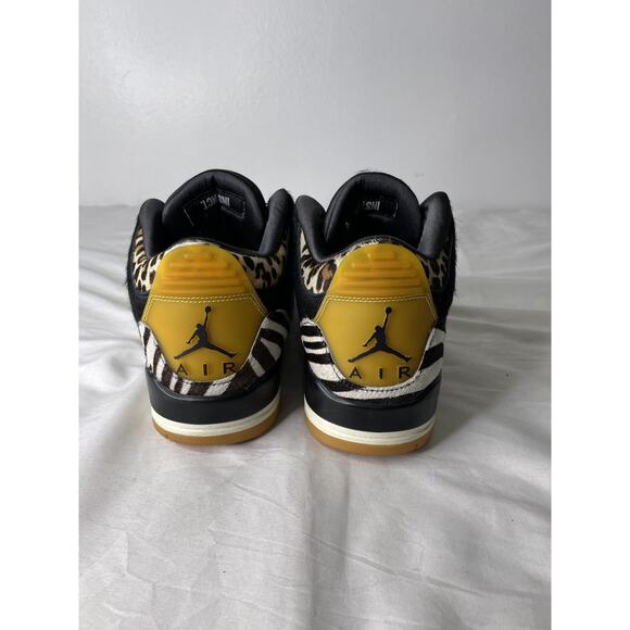 Nike Air Jordan 3 Shoes Mens Size 9 Animal Instinct Limited CK4344-002 - Picture 2 of 6